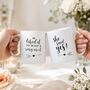 Couples Engagement Mug Set, thumbnail 1 of 9