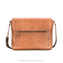 Personalised Leather Laptop Shoulder Bag 'Livorno', thumbnail 2 of 12