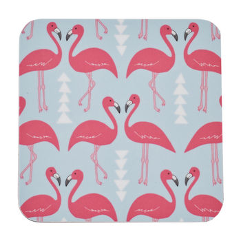 Flamingo Flourish Coaster, 3 of 3