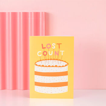 Lost Count, Funny Greeting Card, 3 of 3