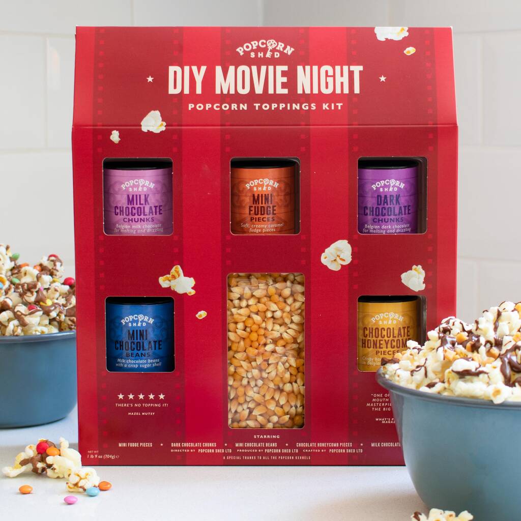 Make At Home Movie Night Popcorn Toppings Kit, 1 of 7