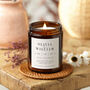 30th Pearl Anniversary Gift Custom Apothecary Candle, thumbnail 1 of 9
