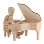 Pianist Wooden Toy Kit, thumbnail 1 of 3
