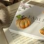 Enamel Pumpkin Brooch, thumbnail 2 of 5