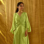 Kirti Tissue Chanderi Knot Dress, thumbnail 1 of 8