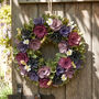 Lilac Summer Floral Wreath, thumbnail 5 of 6
