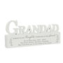 Personalised Grandad Memorial Wooden Ornament, thumbnail 3 of 3