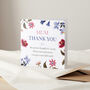 Illustrated Florals 'Thank You Mum' Mother's Day Card, thumbnail 1 of 3