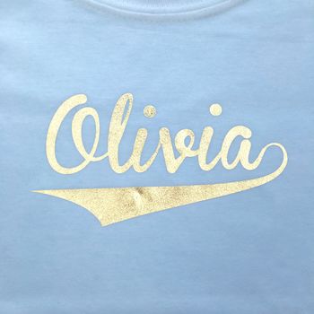 Children's Personalised Name T Shirt, 4 of 8