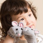 Hand Crochet Mouse Mittens, thumbnail 1 of 2