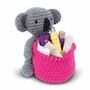 Basket Buddies Kian Koala Crochet Kit, thumbnail 1 of 3