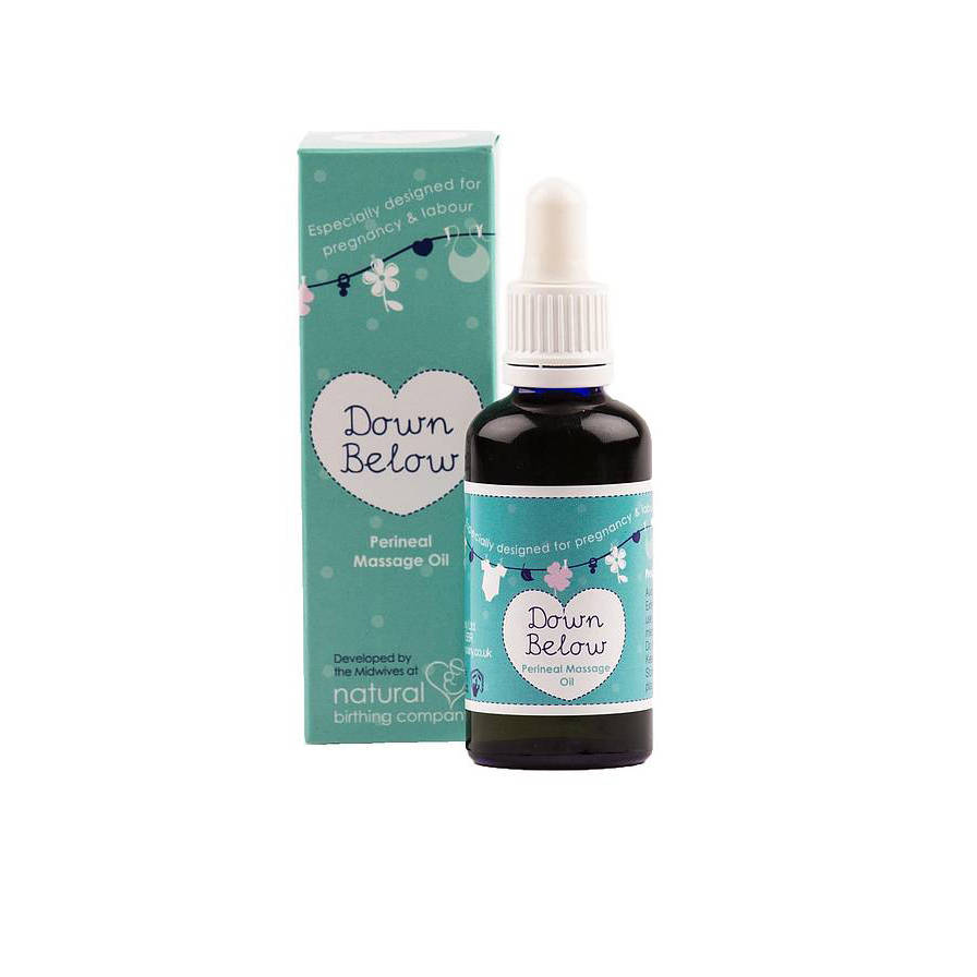 down below perineal massage oil by natural birthing company