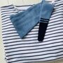 Breton Stripe Boat Neck Top, thumbnail 3 of 5