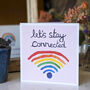 Let's Stay Connected Card, thumbnail 2 of 4