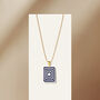 Matching Earrings And Necklace Set | White And Navy, thumbnail 9 of 10