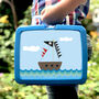 Personalised Traditional Pirate Design Lunchbox, thumbnail 1 of 7