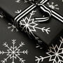 Luxury Snowflake, Christmas Wrapping Paper, thumbnail 4 of 7