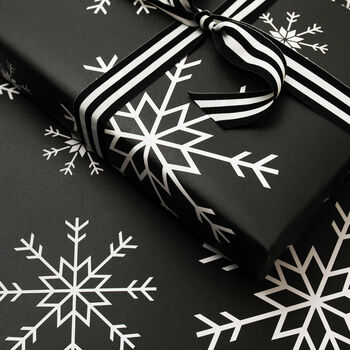 Luxury Snowflake, Christmas Wrapping Paper, 4 of 7