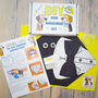 Diy Dog Bandana Sewing Kit Tuxedo, thumbnail 2 of 9