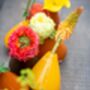 Tumbling Glass Vase Warm Orange, thumbnail 2 of 5
