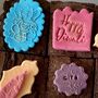 Personalised Diwali Fudgey Brownies, thumbnail 2 of 6