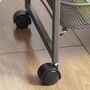 Three Tier Trolley Household Cart Baskets Shelves, thumbnail 7 of 10