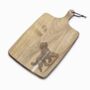Personalised Briard Engraved Acacia Serving Board, thumbnail 5 of 7