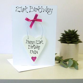 Personalised 21st Birthday Card, 4 of 7