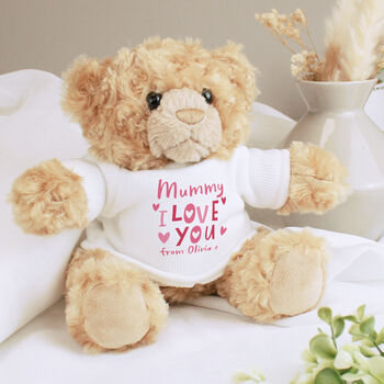 Personalised I Love You Teddy Bear, 4 of 4