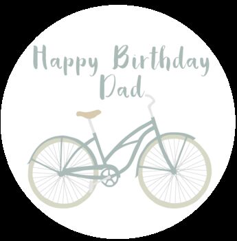 Dad Bike Birthday Lollipop, 2 of 4