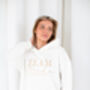 Personalised Embroidered 'Bride To Be' Hoodie, thumbnail 6 of 10