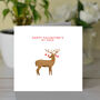 Happy Valentine's My Deer Card, thumbnail 1 of 1