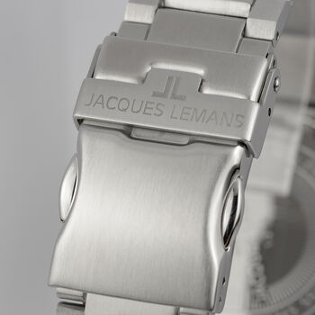 Jacques Lemans Solar Stainless Steel Bracelet Watch, 10 of 12
