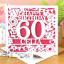Personalised Age And Name Afternoon Tea Birthday Card, thumbnail 1 of 3
