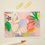 Gift Set Of Eight Tropical Print Notecards, thumbnail 4 of 6