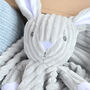 Personalised Baby Blanket And Bunny Comforter Gift Set, thumbnail 6 of 11