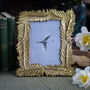 Gold Feather Photo Frame, thumbnail 1 of 2