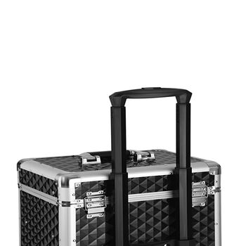 Make Up Trolley Cosmetic Case With Removable Wheels, 4 of 12