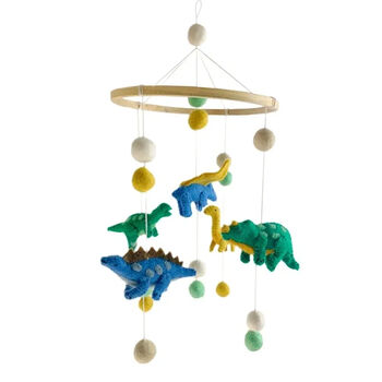 Choice Of Three Felt Dinosaur Mobiles, 2 of 5