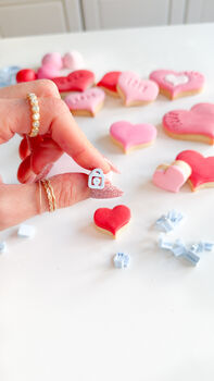 Valentine's Lots Of Love Biscuit Baking And Decorating Kit, 4 of 12