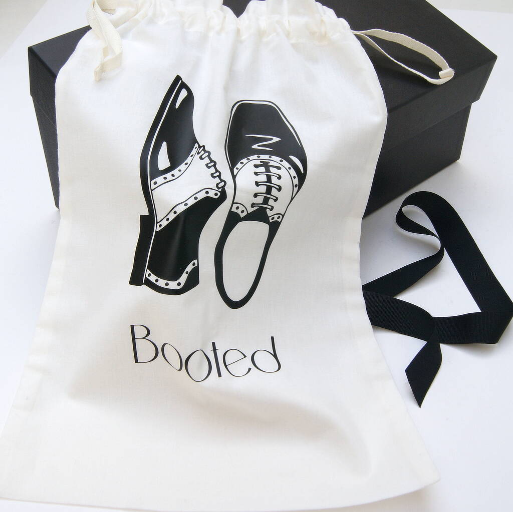 wedding shoe bag