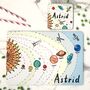 Personalised Space Placemat And Coaster Set, thumbnail 3 of 6
