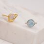Sterling Silver Little Planet Stud Earrings, thumbnail 7 of 12
