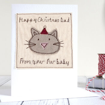 Personalised Cat Valentine's Day Card For Dad, Boyfriend, Husband, 11 of 12