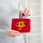 Felt Birdie Purse, thumbnail 4 of 9