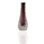 Tall Murano Glass Vase With Satin Leaf Detail, thumbnail 2 of 2