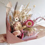 Dried Flower Bouquet In Antique Pink, thumbnail 1 of 4