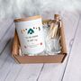 Tis The Season To Stay Cosy Scented Candle Gift Box Vegan, thumbnail 1 of 5