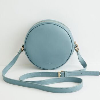 Chloe Circle Bag Embroidered Dormouse Blue, 6 of 8