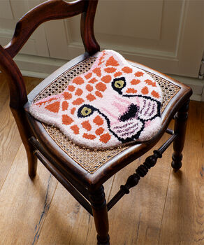 Lala Leopard Chair Pad / Rug, 2 of 7